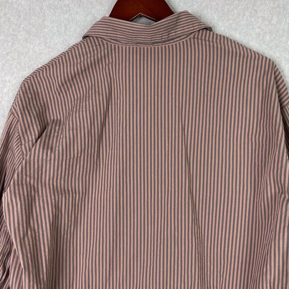 Free People Lakehouse Oversize Shirt In Pink Size XS - Picture 6 of 9